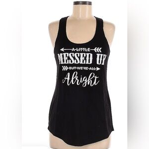 Next Level Apparel Black Sleeveless Tank Top Size M - Kenny Chesney Lyrics